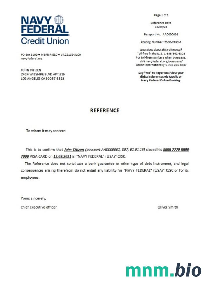 Przykład odniesienia do zamknięcia Federalnego Marynarki Wojennej USA w formatach Word i PDF